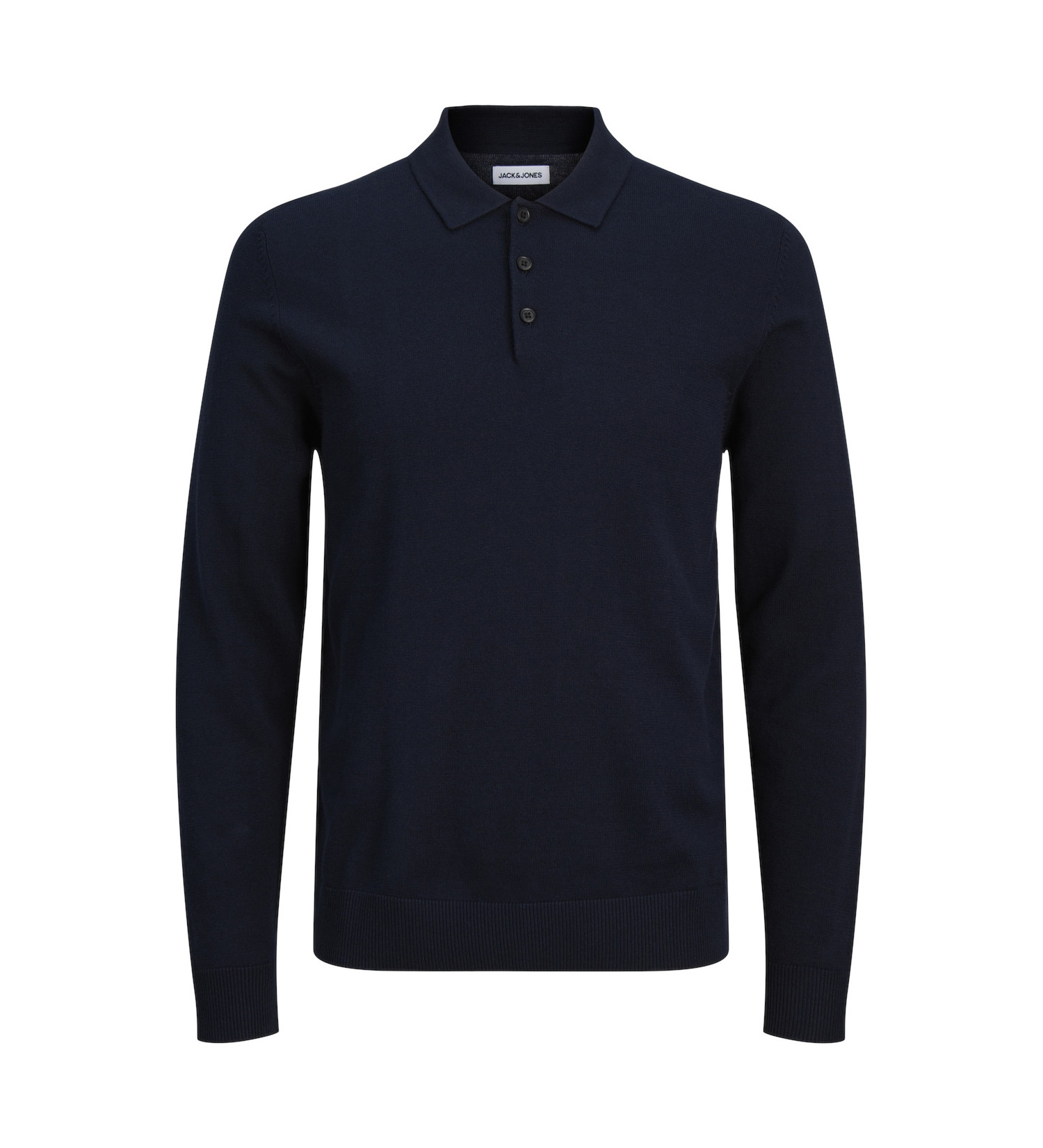 კაცის სვიტერი Jack&Jones - JJFRED KNIT LS POLO AW24