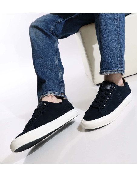 კედები Tommy Hilfiger - TH HI VULC STREET LOW SUEDE