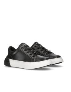 ბავშვის სპორტული ფეხსაცმელი CALVIN KLEIN - LOW CUT LACE-UP SNEAKER BLACK