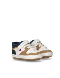 ბავშვის სპორტული ფეხსაცმელი Tommy Hilfiger - LOW CUT LACE-UP/VELCRO SNEAKER MULTICOLOR