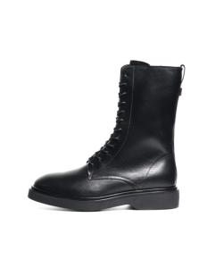 ქალის ბათინკი CALVIN KLEIN - FLAT MID LACE UP BOOT LTH