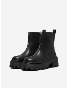 ქალის ბათინკი ONLY - ONLBANYU-7 PU FRONT ZIP BOOT