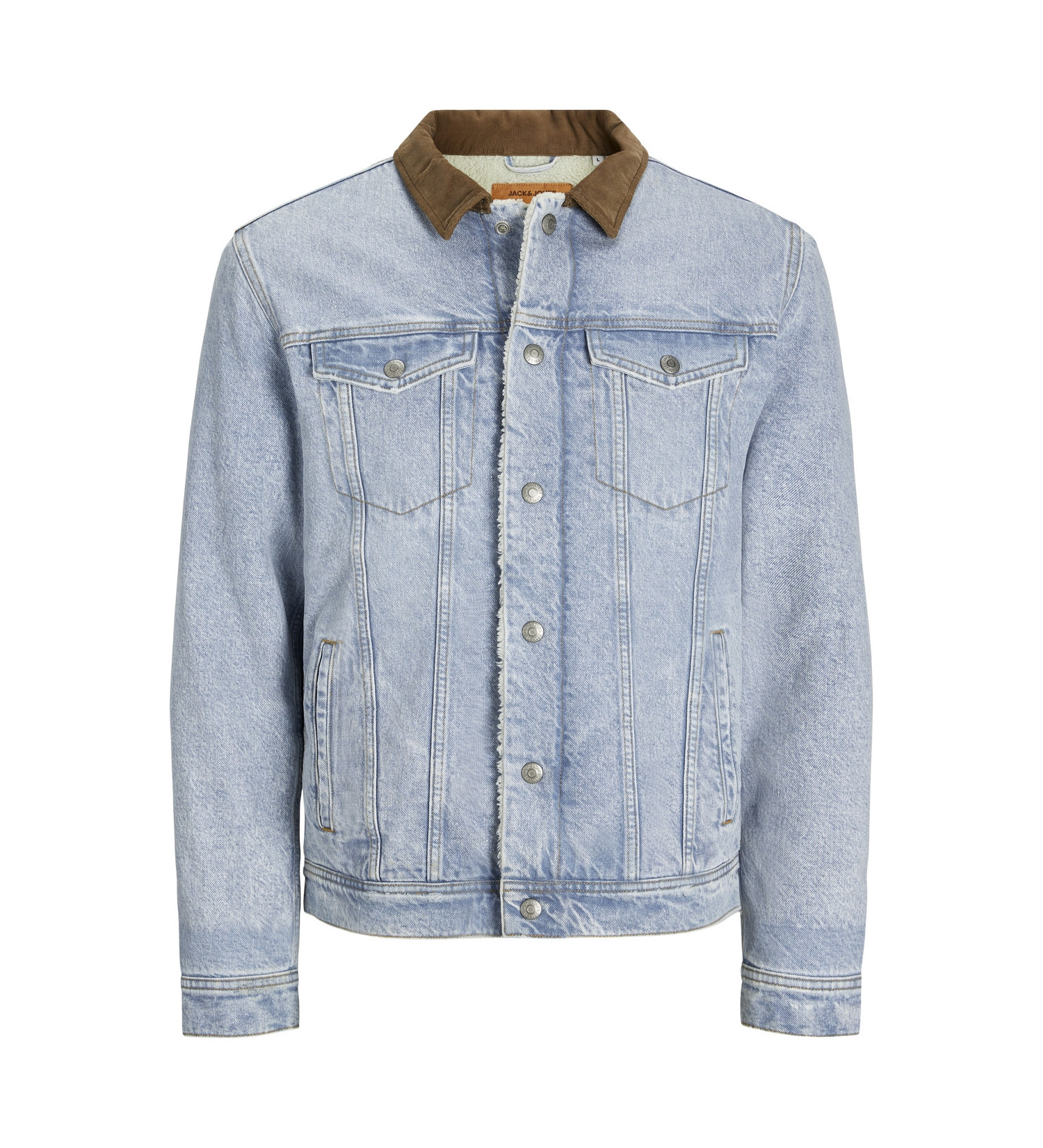 კაცის ქურთუკი Jack&Jones - JJIJEAN JJJACKET W SHERPA WI 200 SN