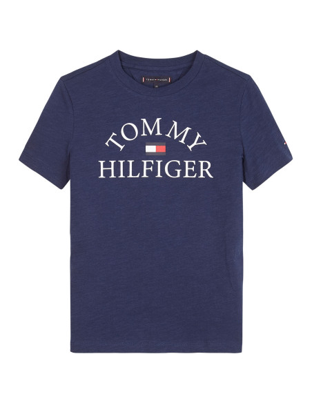 მაისური TOMMY HILFIGER - ESSENTIAL LOGO TEE S/S