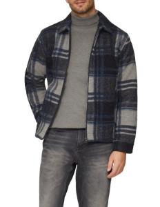 კაცის ქურთუკი s.OLIVER - Check jacket in a wool blend