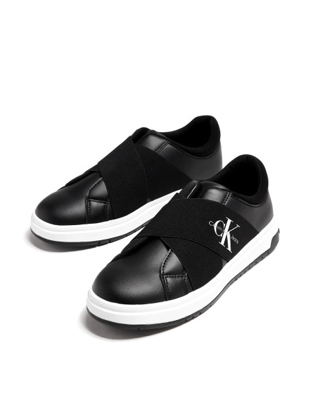 ბავშვის სპორტული ფეხსაცმელი CALVIN KLEIN - LOW CUT SNEAKER BLACK