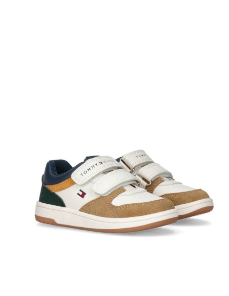 ბავშვის სპორტული ფეხსაცმელი Tommy Hilfiger - LOW CUT VELCRO SNEAKER MULTICOLOR