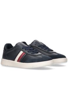 ბავშვის სპორტული ფეხსაცმელი Tommy Hilfiger - STRIPES LOW CUT LACE-UP SNEAKER BLUE