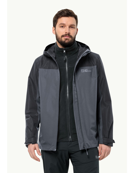 კაცის ქურთუკი Jack Wolfskin - TAUBENBERG 3IN1 JKT M