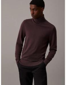 კაცის სვიტერი CALVIN KLEIN - MERINO RWS TURTLE NECK