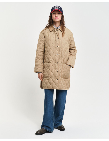 ქურთუკი GANT - QUILTED COAT WITH CORD DETAILS