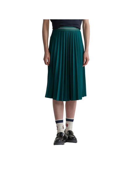 ქვედაბოლო GANT - JERSEY PLEATED SKIRT