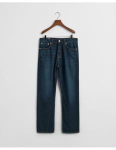 ჯინსი GANT - GANT STRAIGHT FIT JEANS