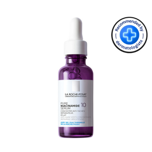 ლაროში - პურე ნიაცინამიდი 10 სახის შრატი - კონცენტრატი ყველა ტიპის პიგმენტური ლაქების საწინ.