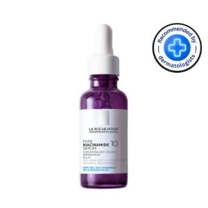 ლაროში - პურე ნიაცინამიდი 10 სახის შრატი - კონცენტრატი ყველა ტიპის პიგმენტური ლაქების საწინ.