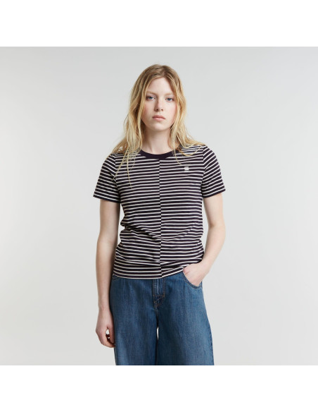 მაისურები G-Star Raw - Front seam stripe r t wmn