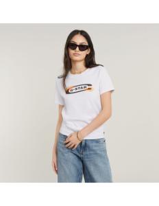 მაისურები G-Star Raw - Old skool logo r t wmn