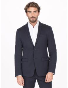 პიჯაკი CALVIN KLEIN - TRAVEL GABARDINE SLIM BLAZER