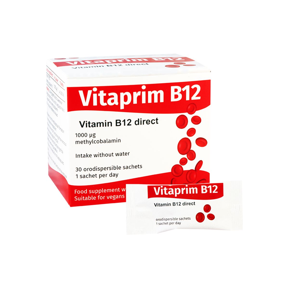 ვიტაპრიმი B12 - Vitaprim B12 30 საშეტი