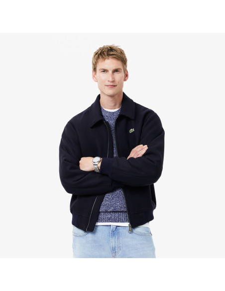 კაცის ქურთუკი Lacoste - Men's Zip-Up Padded Wool Aviator Jacket