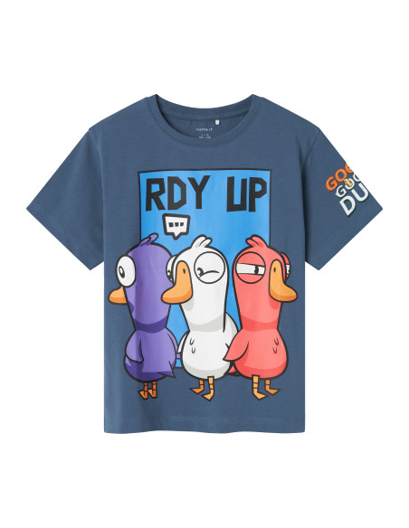 მაისური NAME IT - NKMALFREDO GOOSEDUCK SS NREG TOP BOX BFU