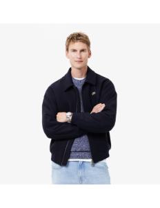 კაცის ქურთუკი Lacoste - Men's Zip-Up Padded Wool Aviator Jacket