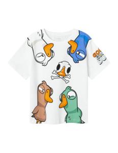 მაისური NAME IT - NKMALFREDO GOOSEDUCK SS NREG TOP BOX BFU