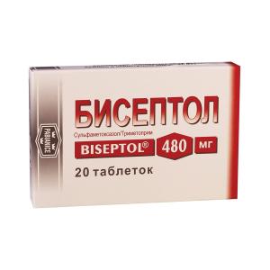 BISEPTOL - ბისეპტოლი 480მგ 20 ტაბლეტი