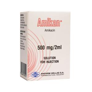 ამიკანი - Amikan 500მგ/2მლ 2მლ 1 ფლაკონი