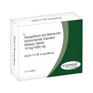 გლიდაპი-M - Glidap-M 10მგ/1000მგ 30 ტაბლეტი