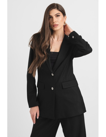 პიჯაკი GUESS - DORIS SINGLE BREAST BLAZER