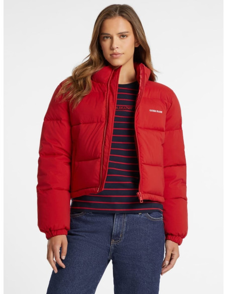 ქურთუკი GUESS JEANS - GJ CROPPED PUFFER