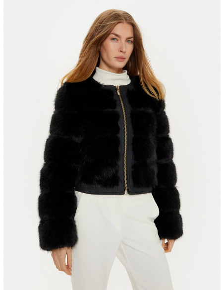 ქურთუკი MARCIANO BY GUESS - ARIELLE CROPPED FAUX FUR