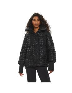 ქურთუკი GUESS - DAISY PUFFER LOGO FLOCK