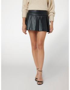 ქვედაბოლო GUESS - KAMILIA PLEATED PU SKIRT