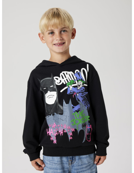 ბავშვის ჯემპრი/ჟაკეტი NAME IT - NKMOMARZ BATMAN NREG SWEAT WH BRU WAB