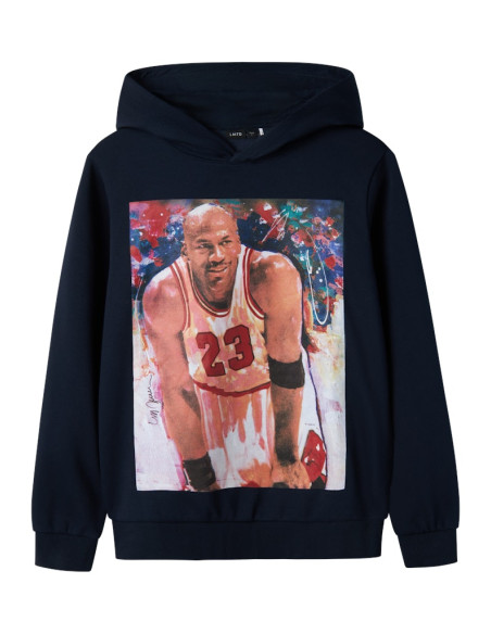 ბავშვის ჯემპრი/ჟაკეტი NAME IT - NLMADAM SIDMAURER SWEAT WH BOX SKY