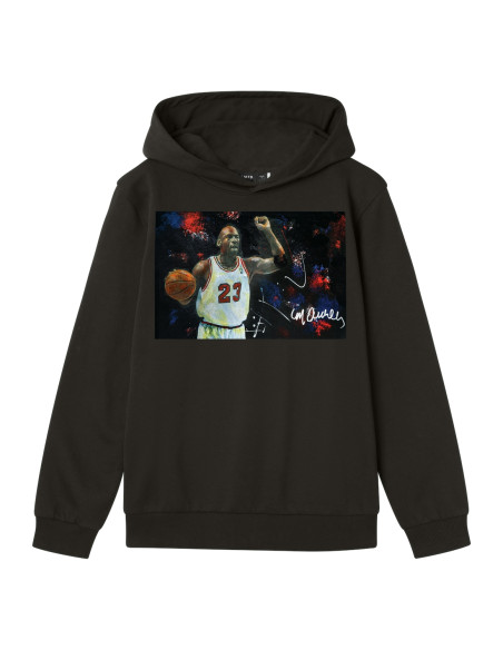 ბავშვის ჯემპრი/ჟაკეტი NAME IT - NLMADAM SIDMAURER SWEAT WH BOX SKY