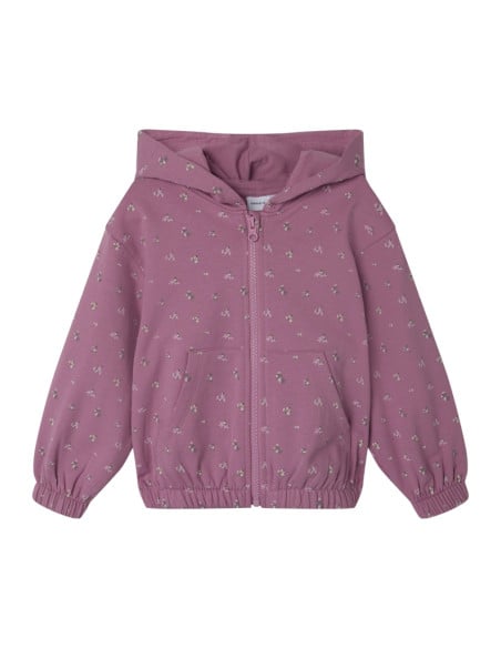 ბავშვის ჯემპრი/ჟაკეტი NAME IT - NMFOHANA RXL SWEAT CARD BRU