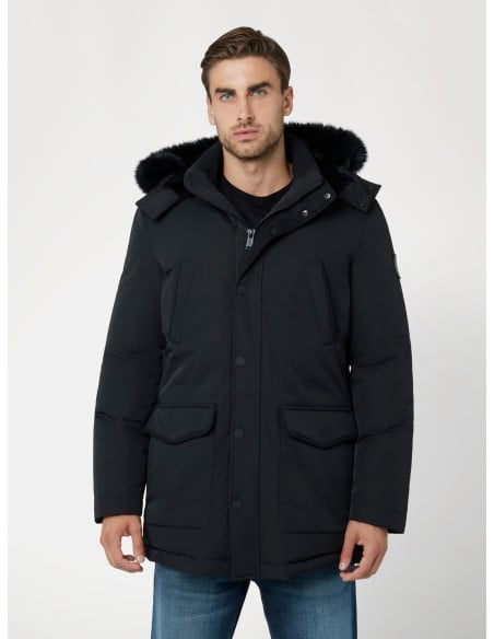 კაცის ქურთუკი GUESS - TECHNICAL PARKA