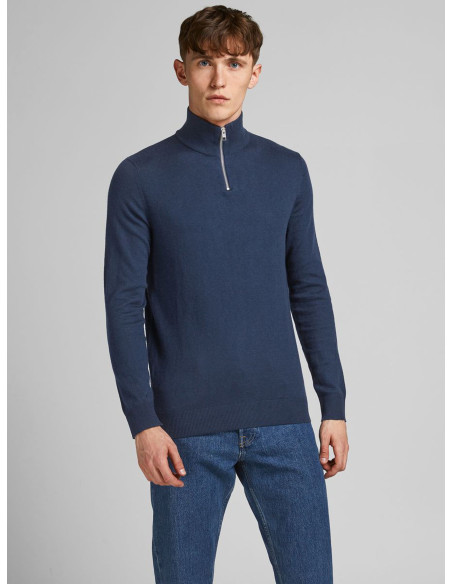 კაცის სვიტერი Jack&Jones - JJEMIL KNIT HALF ZIP