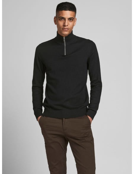 კაცის სვიტერი Jack&Jones - JJEMIL KNIT HALF ZIP