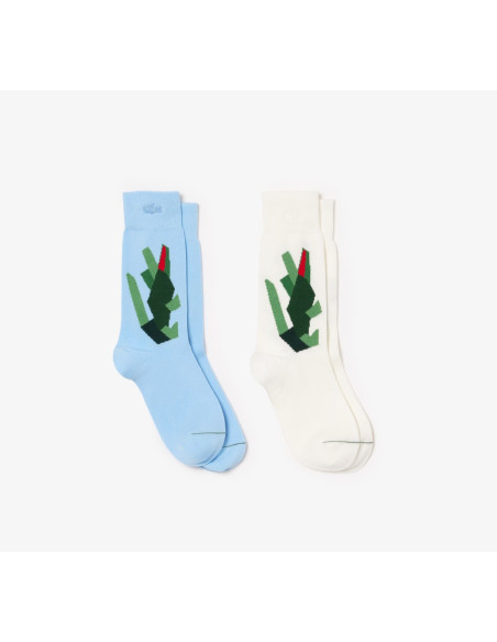 ქალის წინდა Lacoste - 2-Pack Crocodile Socks