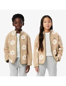 ბავშვის ქურთუკი *Lacoste - Zip-Up Floral Fleece Jacket