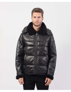 კაცის ქურთუკი GUESS - HYBRID PUFFA JACKET