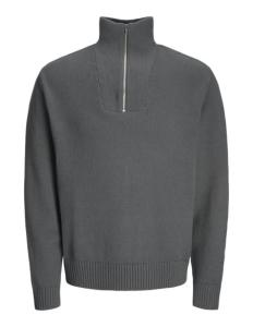კაცის სვიტერი Jack&Jones - JORFREDERIKSBERG KNIT HALF ZIP SN