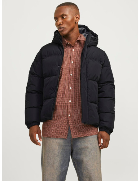 კაცის ქურთუკი Jack&Jones - JJEBRADLEY PUFFER HOOD SN