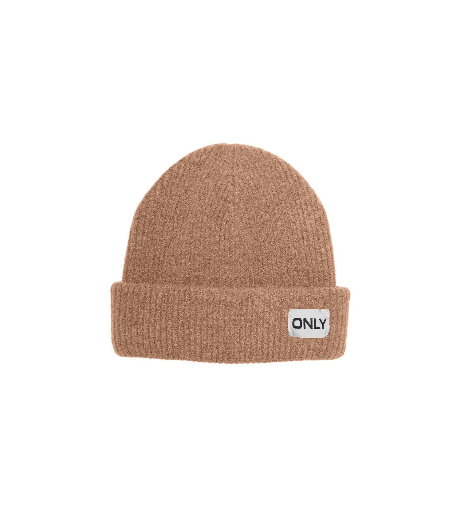 ქალის ქუდი ONLY - ONLCARAH LIFE KNIT LOGO BEANIE ACC