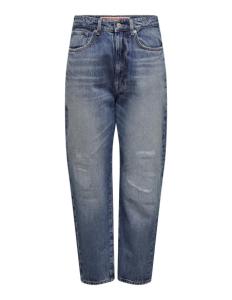 ქალის ჯინსი ONLY - ONLIRVINE REG RELAX TAPE ANK DNM CRO