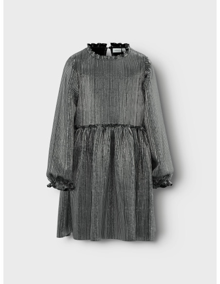 ბავშვის კაბა NAME IT - NKFRITALLICA LS DRESS PB